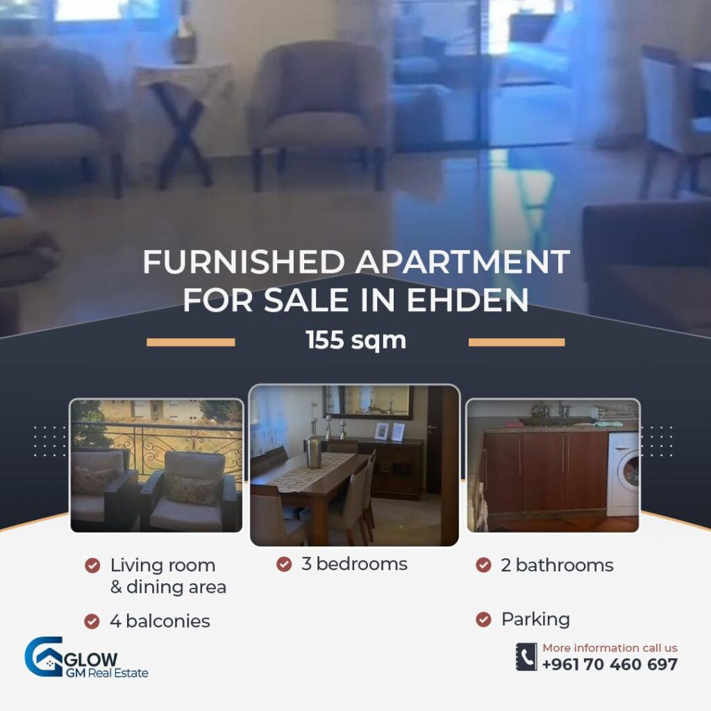 Apartment for sale in Ehden - 155 sqm Apartment for sale in Ehden - 155 sqm